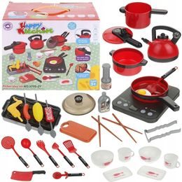 Doris sada nádobí do kuchyňky s vařičem na baterie Happy Kitchen