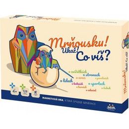 Mrňousku! Ukaž! Co víš? společenská magnetická hra