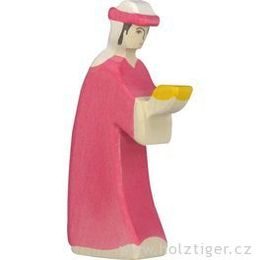 Kašpar (série III) - dřevěná postavička do betlému