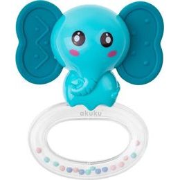 Silikonové kousátko s chrastítkem Slon 44413