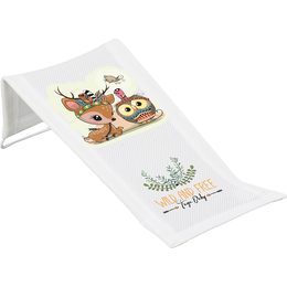 Látkové lehátko ke koupání Wild & Free jelínek bílá