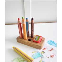 Držák na Stabilo Woody a ořezávátko - 6 kusů