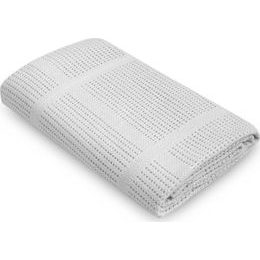 Dětská pletená bavlněná deka Lulu světle šedá