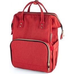 Canpol babies Přebalovací batoh LADY MUM červený