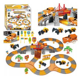 Autodráha stavební vozidla - 255 ks