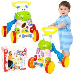 Interaktivní dětské chodítko Hippo Toddle
