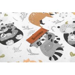 Bavlněný koš na hračky medium mývali