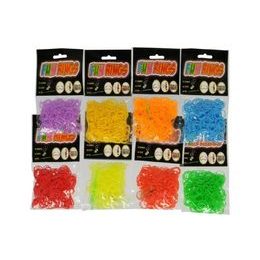 Udělej si svůj náramek - gumičky na pletení gumové mix barev 300ks