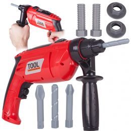 Dětská příklepová vrtačka na baterie s příslušenstvími Engineer Drill