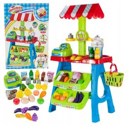 Dětský prodejní stánek s příslušenstvím 30 součástí Market Stall