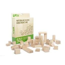 Drevená stavebnica 50 kociek