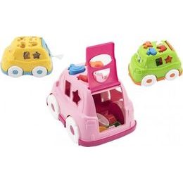 Plastová Vkládačka - auto - mix 3 barvy