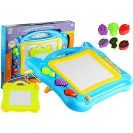 Velká kouzelná magnetická tabule 2v1 s razítky