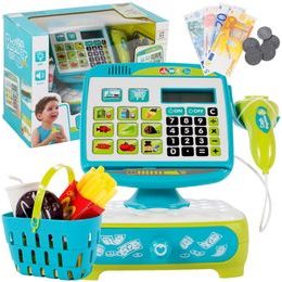 Dětská elektronická pokladna s LED displejem Happy Cash