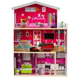 Ecotoys sada dřevěné ovoce v bedýnce