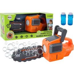 Motorová pila na výrobu mýdlových bublin