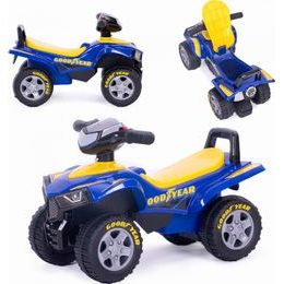 Dětské odrážedlo čtyřkolka Goodyear - modrá