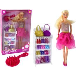 Panenka Lucy se sadou bot Pink