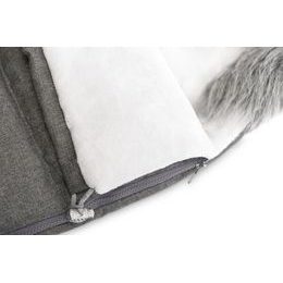 Zimní fusak do kočárku/ do autosedačky - srnky/bílá