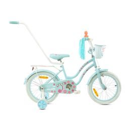 Mexller dětské kolo SISI 16" s vodící tyčí blankytná 2022