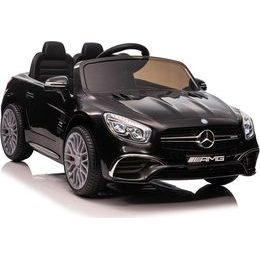 Elektrické auto Mercedes SL65 S černé lakované