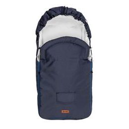 Sensillo Zimní fusak do kočárku Olaf černý květy