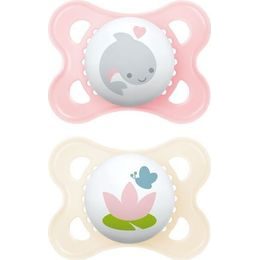 CHICCO Dudlík celosilikonový Physio Comfort 0-6m 1ks dívka