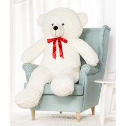 Plyšový medvěd Hugo 140 cm bílý