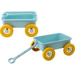 Vozík na hračky na písek Pastelově tyrkysový