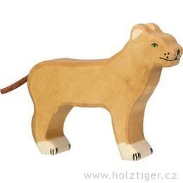 Lvice - dřevěné zvíře