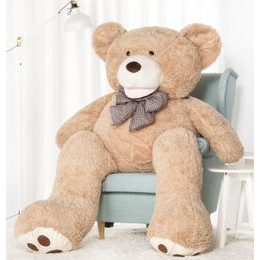 Plyšový medvěd Maty 190 cm XXL béžový