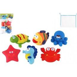 Gumové zvířátka do vany 6ks