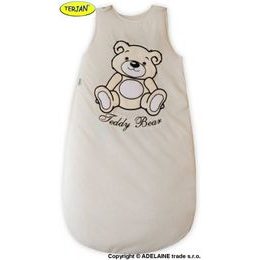 Baby Nellys Spací vak Teddy Bear Baby Nellys - smetanový, ecru vel. 2
