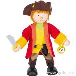 Panenka do domečku - pirátský kapitán