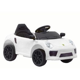 Dětské elektrické autíčko Cabrio - bílé