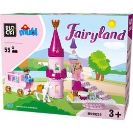 Blocki Mubi stavebnice Pohádkový zámek 55 dílů