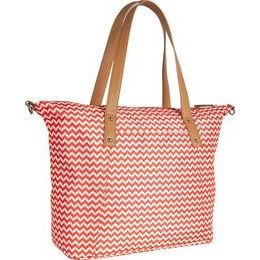 Canpol babies Přebalovací taška ke kočárku - červená/zigzag