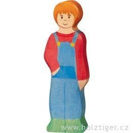 Syn - dřevěná postavička