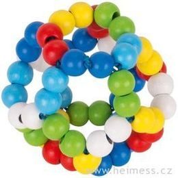 Elastický míč bez rolničky - hračka do ruky