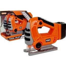 Dětská přímočará pila na baterky - oranžová