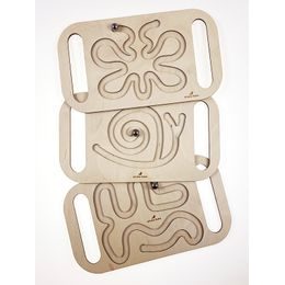 Kuličková dráha dvouruční - labyrint - motorická hra