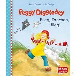 Maxi obrázková knížka Peggy Diggledey - Leť, dráčku, leť