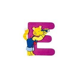 Dřevěné písmeno E