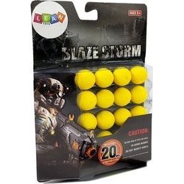 Pistole/Puška 2ks + pěnové náboje 11ks + brýle