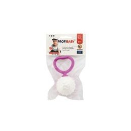 Chrastítko - špendlík černobílý - mix 2 druhy