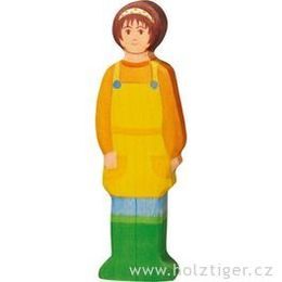 Selka - dřevěná figurka