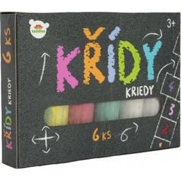 Křídy barevné chodníkové 6ks