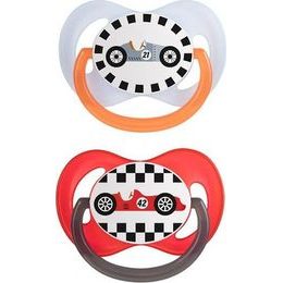 Canpol Babies Sada 2 ks symetrických dudlíků, 0 - 6 m, Canpol Babies - Racing