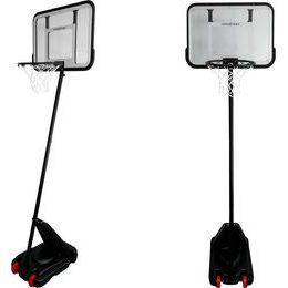 Basketbalový koš na kolečkách černý 3m
