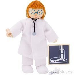 Panenka do domečku nemocnice - lékař